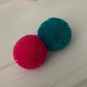 Blue and Pink squishes with a fun stretchy texture!!